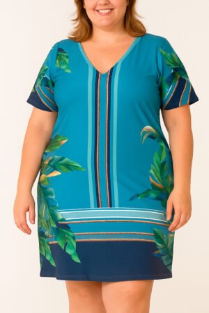 VESTIDO PLUS SIZE FEMININO SECRET GLAM