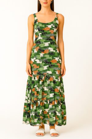 VESTIDO FEMININO LONGO PITANGA DOCE MODA