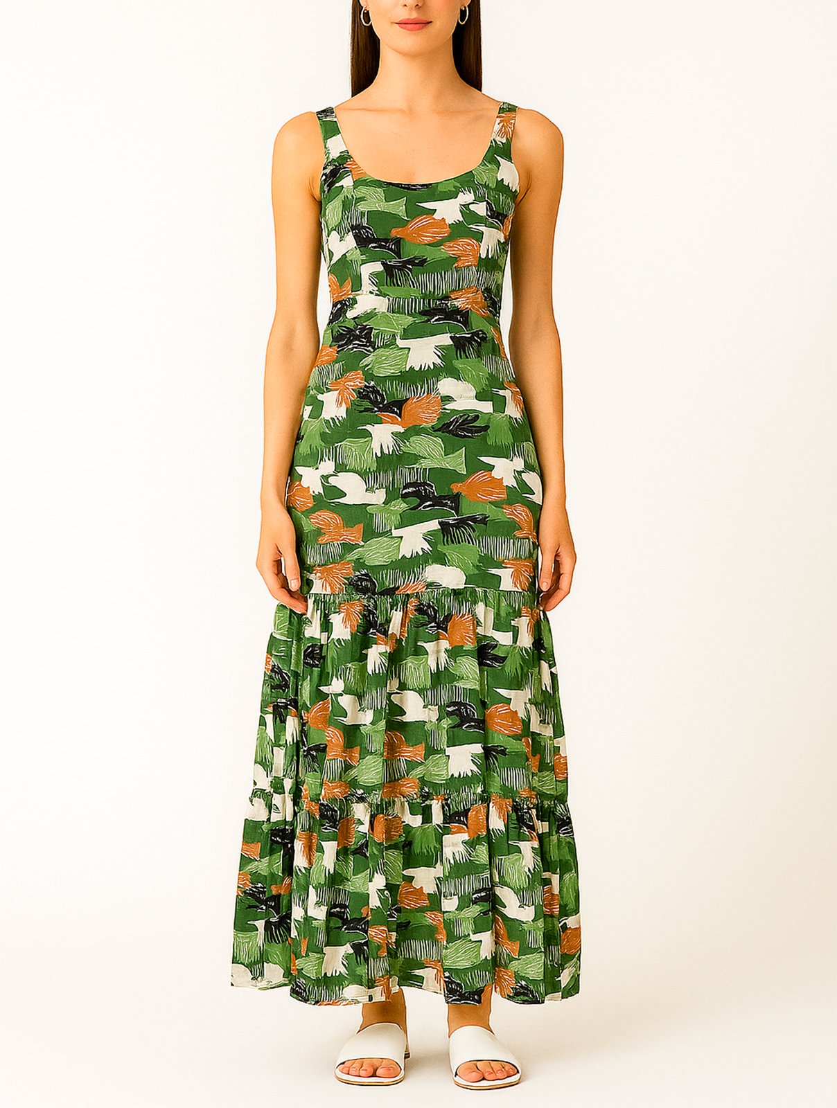 VESTIDO FEMININO LONGO PITANGA DOCE MODA