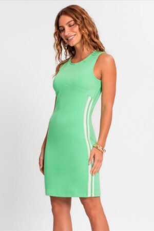 VESTIDO FEMININO MALHA COM LISTRA ENDLESS - E15101