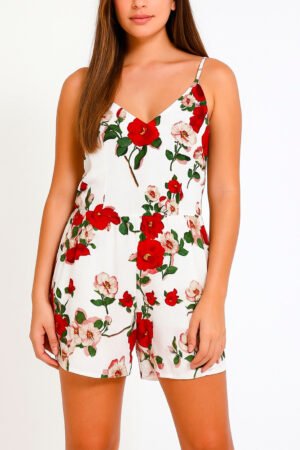 MACAQUINHO CURTO FLORIDO OZZO FASHION