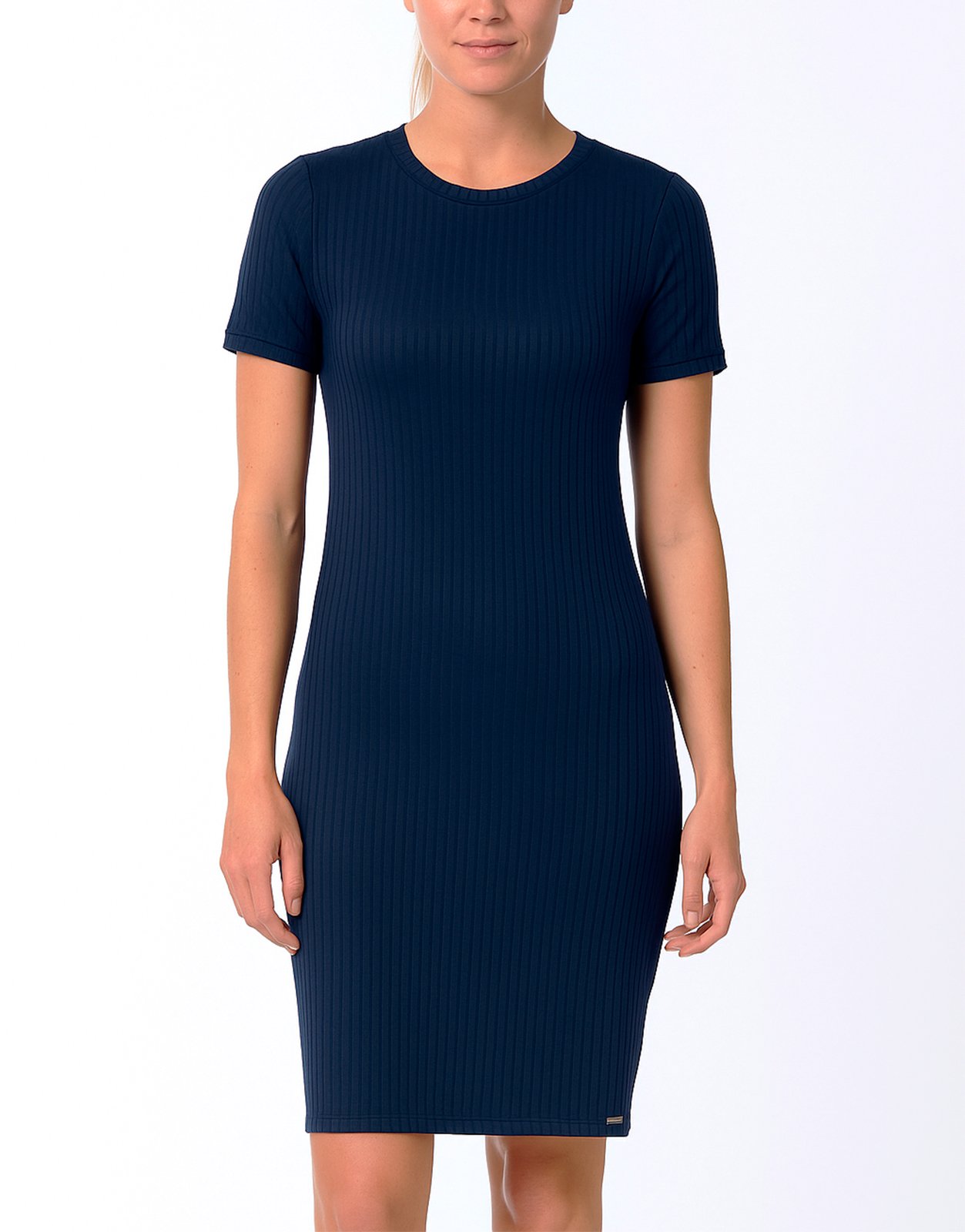 VESTIDO FEMININO CANELADO LUNENDER -- 00663