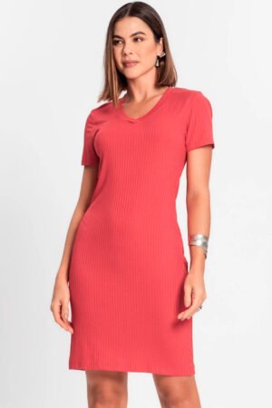 VESTIDO FEMININO CANELADO ROVITEX - 917775
