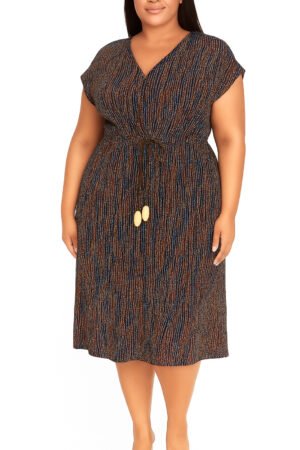 VESTIDO MIDI PLUS SIZE LUNENDER MAIS MULHER - 47162