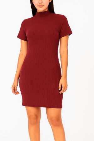 VESTIDO FEMININO CANELADO CRAZI MODAS