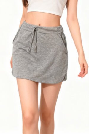 SAIA CURTA JUVENIL BRILHO TILE E SUL - 11974