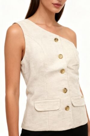 COLETE FEMENINO OMBRO UNICO DPANUS 87122