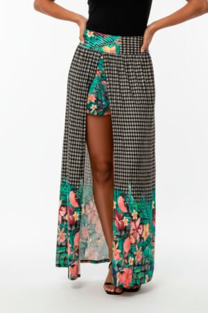 SHORT SAIA LONGA FEMININA MODAS LOURDES