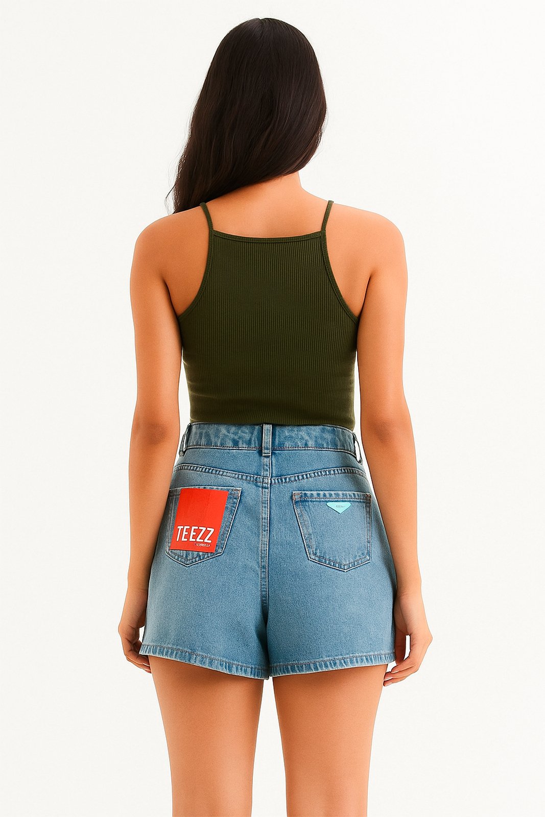 SHORT JEANS FEMININO HOT PANTS TEEZZ JEANS - TE21755