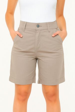 BERMUDA FEMININA LONGUETE CASUAL D'PANUS - 3729