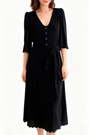 VESTIDO FEMININO MIDI PITANGA DOCE