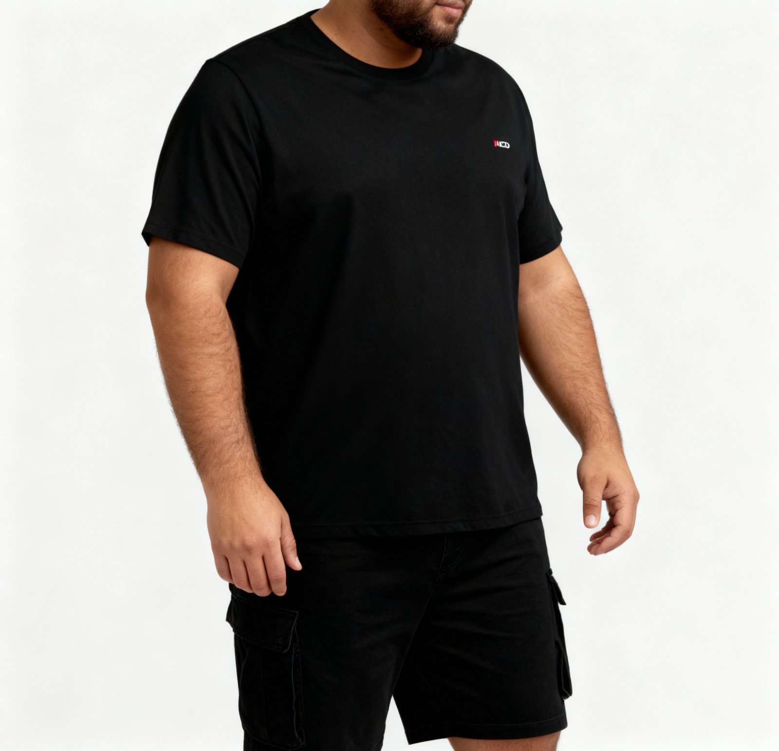 CAMISETA REATIVA DEGOTE REDONDO FICO 668 G1,G2,G3,G4 - Imagem 2