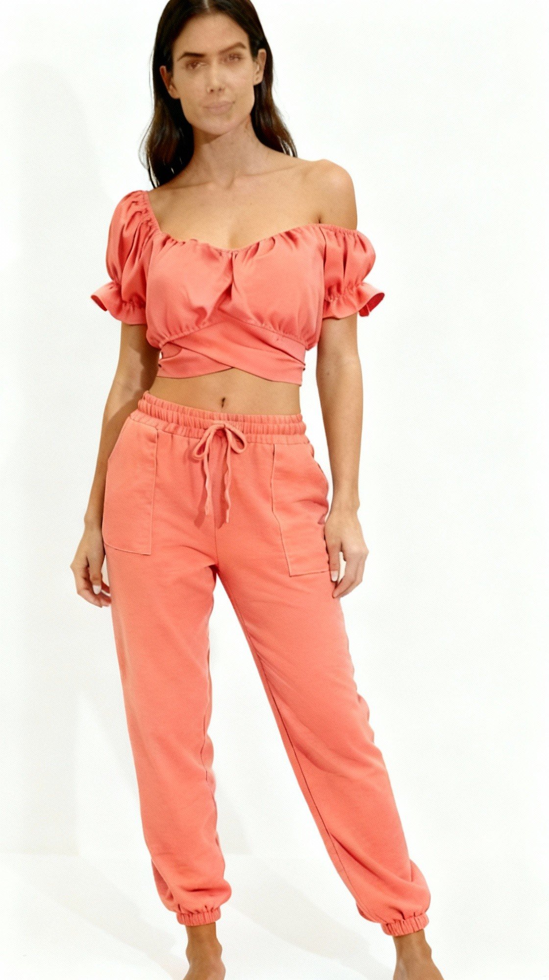 CONJUNTO CALCA JOGGER COM CROPPED DOTE DA RAINHA - Imagem 9