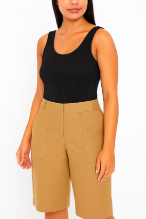 BERMUDA FEMININA LINHO MINHA LINDA BY JANY