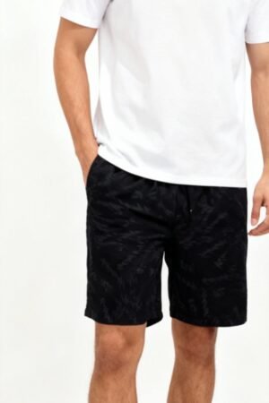 Bermuda Masculina Cintura Ajustavel Estampa Tactel