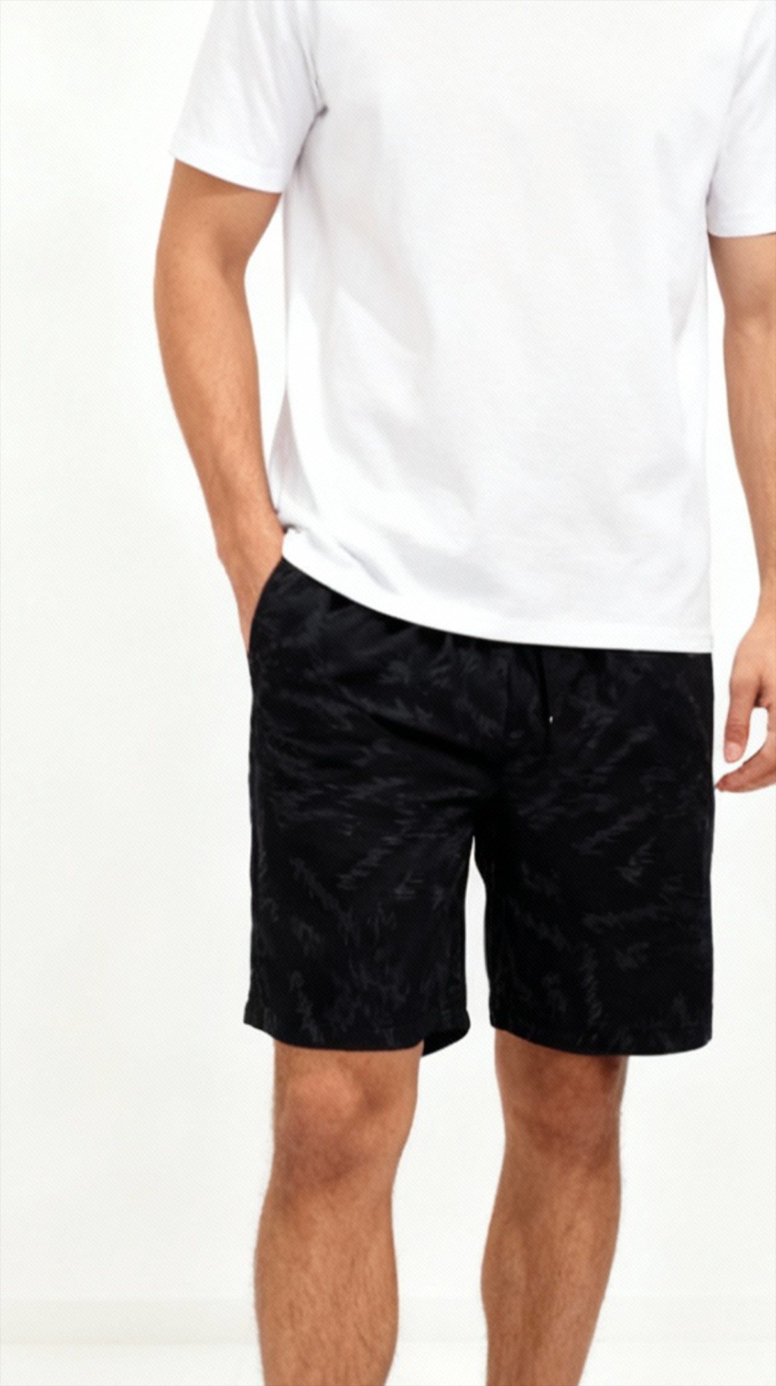 Bermuda Masculina Cintura Ajustavel Estampa Tactel