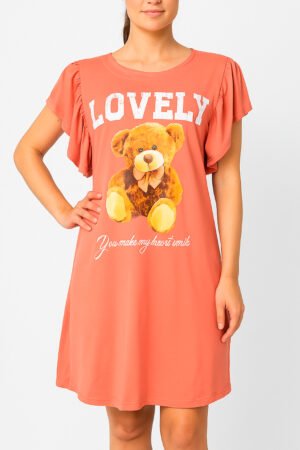 VESTIDO FEMININO MALHA POLIESTER