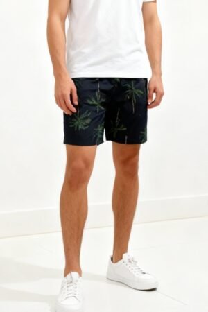 Bermuda Masculina Cintura Ajustavel Estampa  Tactel