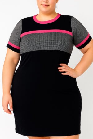 VESTIDO FEMININO PLUS SIZE MEIA MALHA ESSENCE ALL CURVES - 21.32064