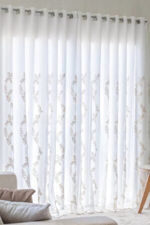 CORTINA BELLA WENDDY 230 X 400 AREIA