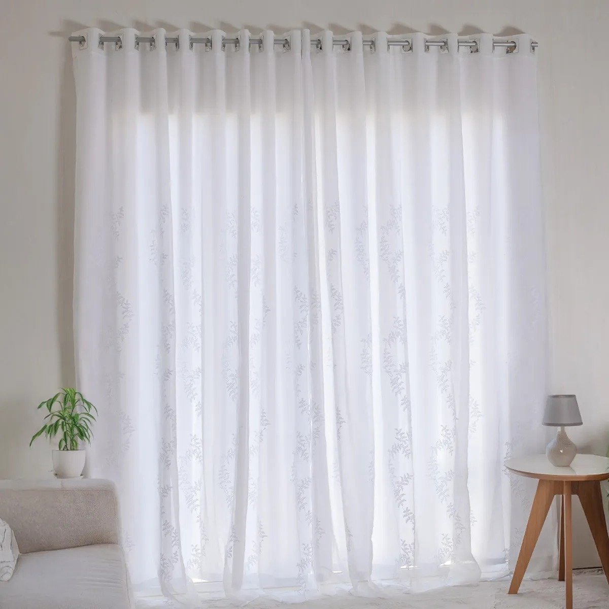 CORTINA BELLA WENDY 2,30 X 4.00 BRANCO 16780001