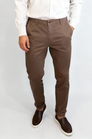 CALCA MASCULINA CASUAL SLIM SARJA DPANUS - 1.6853
