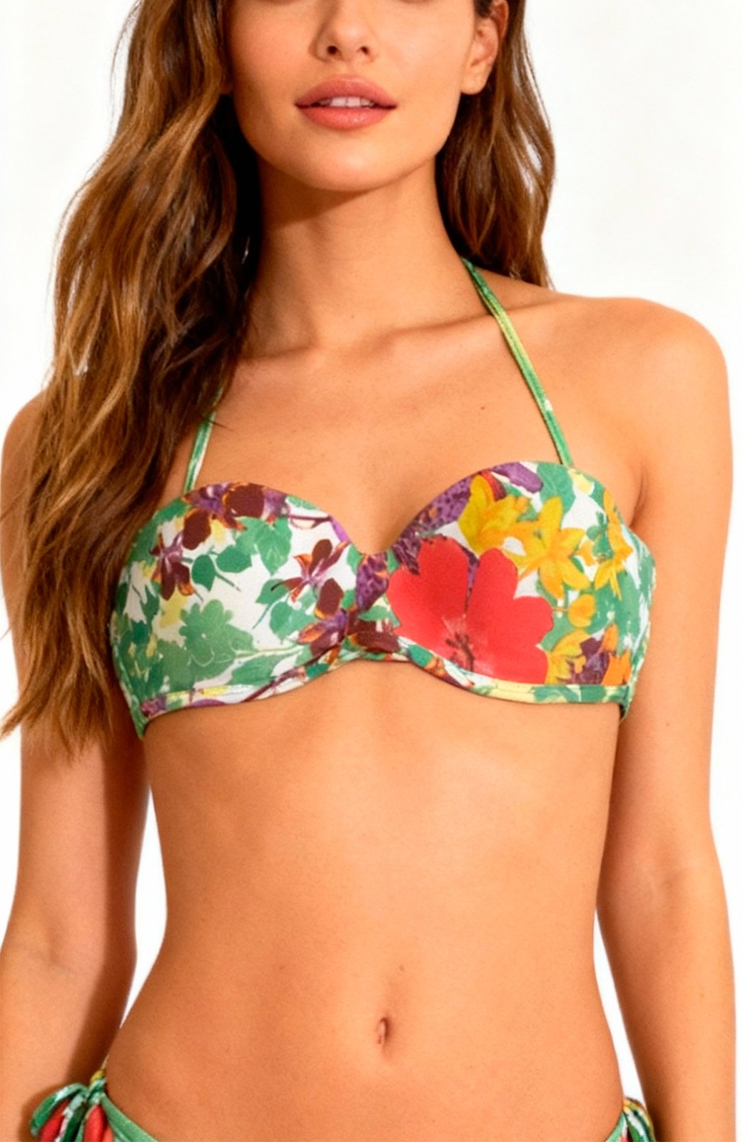 TOP BIQUINI TOMARA QUE CAIA FEMININO DUALLIN MODA PRAIA - 1858