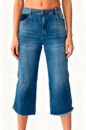 PANTACOURT FEMININA TEEZZ JEANS - TE22038