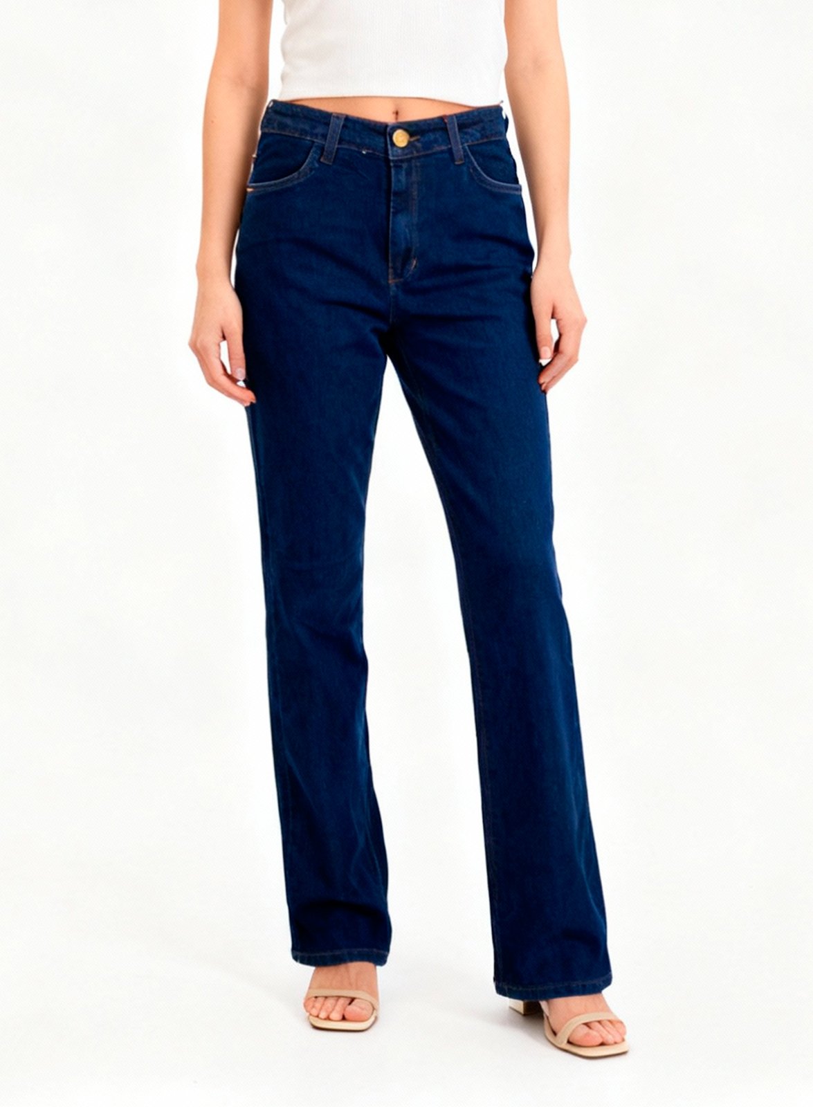 CALCA FEMININA RETA TEEZZ JEANS - TE21966