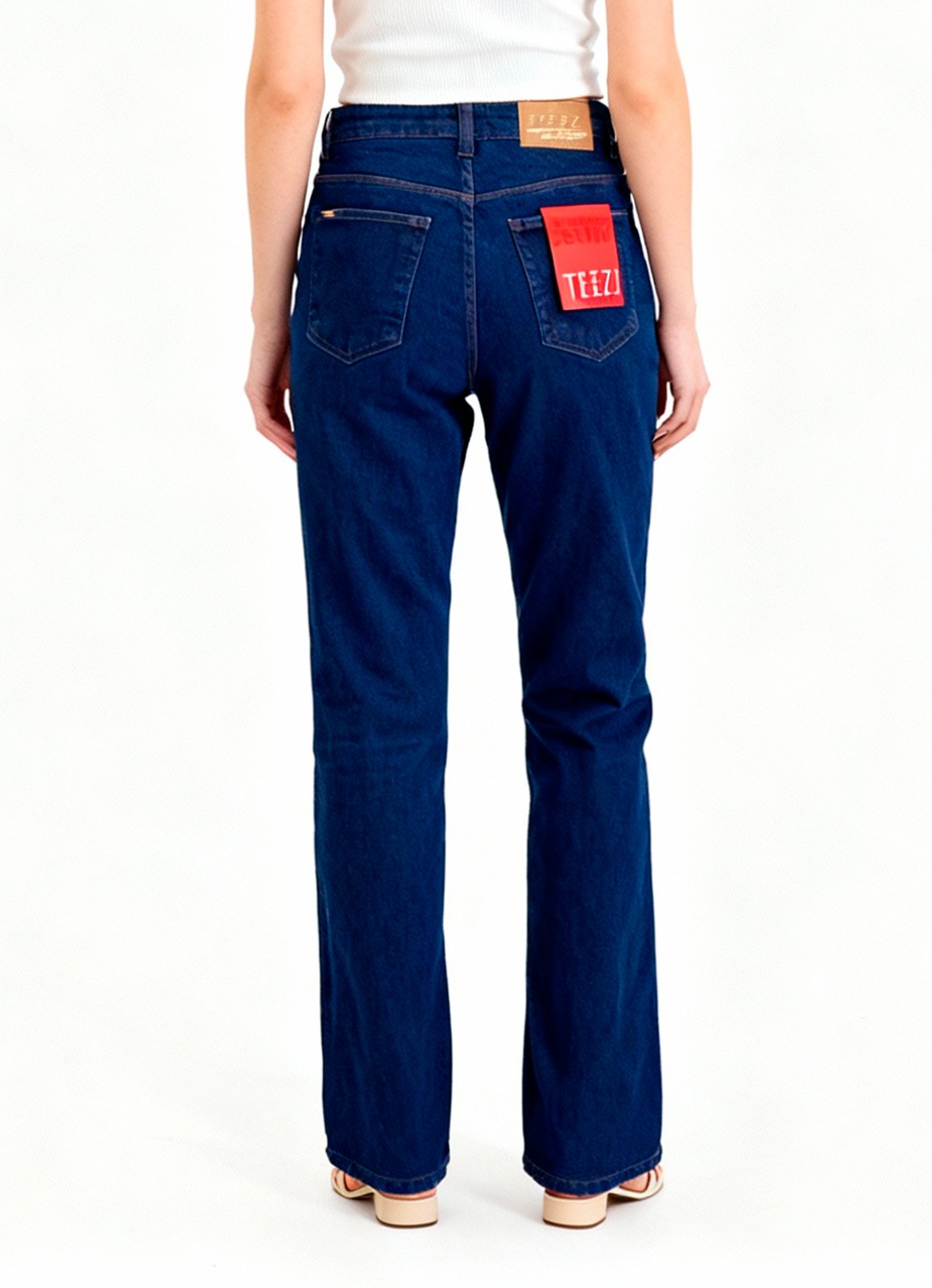 CALCA FEMININA RETA TEEZZ JEANS - TE21966 - Imagem 2