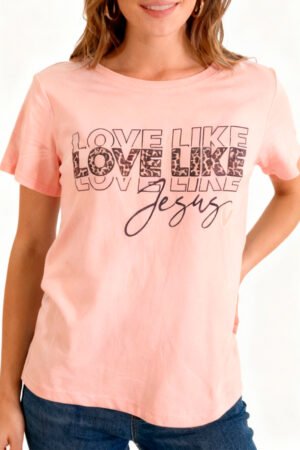 CAMISETA T SHIRT FEMININA  GeB BROS LOVE LIKE
