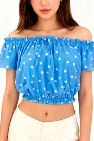 CROPPED JUVENIL OMBRO A OMBRO LUAR CONFECCOES