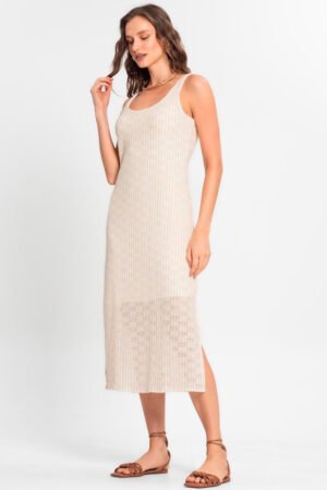 VETIDO FEMININO MIDI TRICOT ENDLESS - E15025