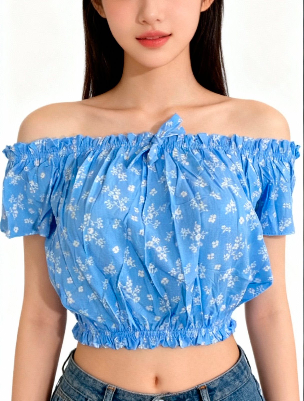 CROPPED JUVENIL OMBRO A OMBRO LUAR CONFECCOES - Imagem 10