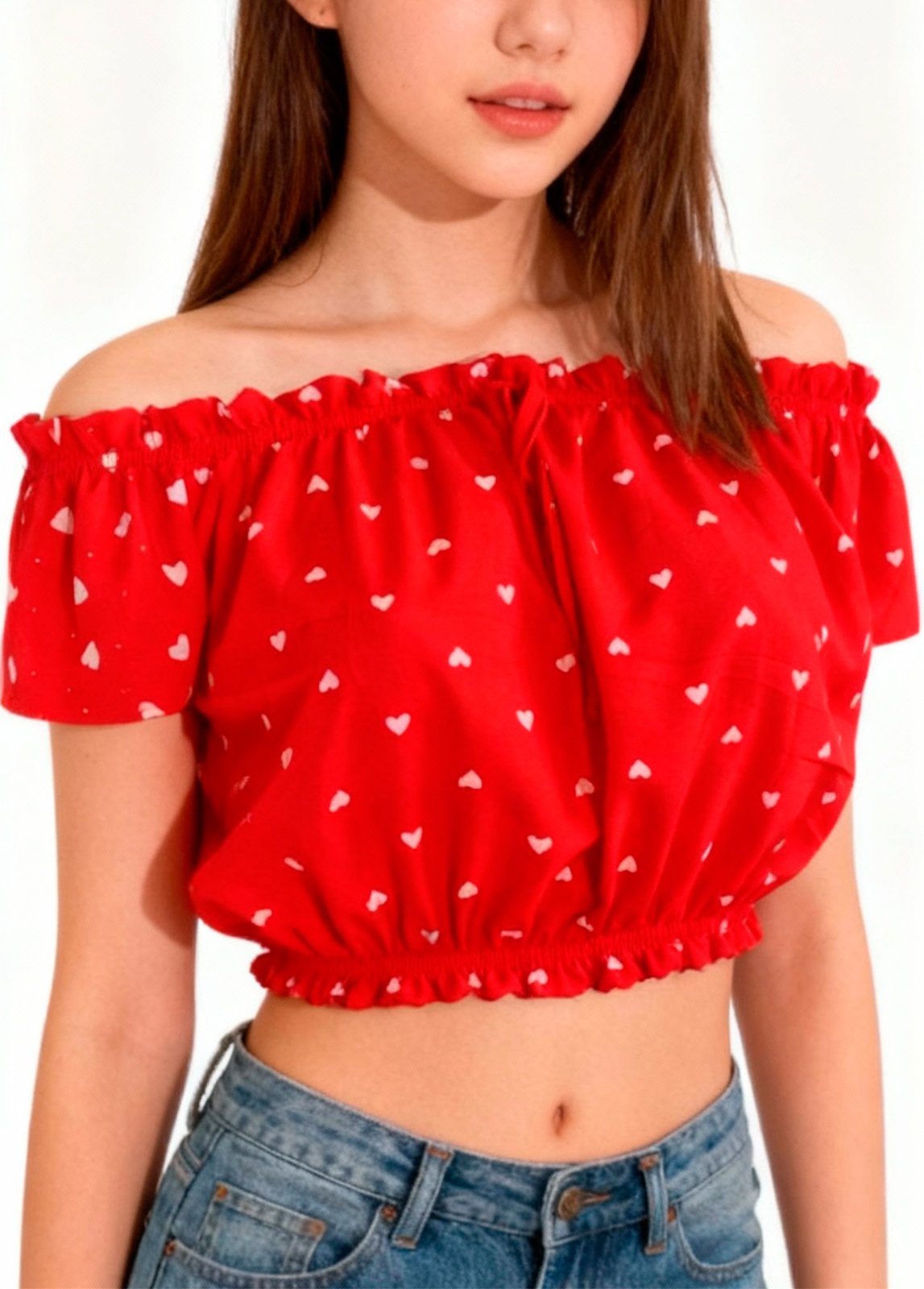 CROPPED JUVENIL OMBRO A OMBRO LUAR CONFECCOES - Imagem 22