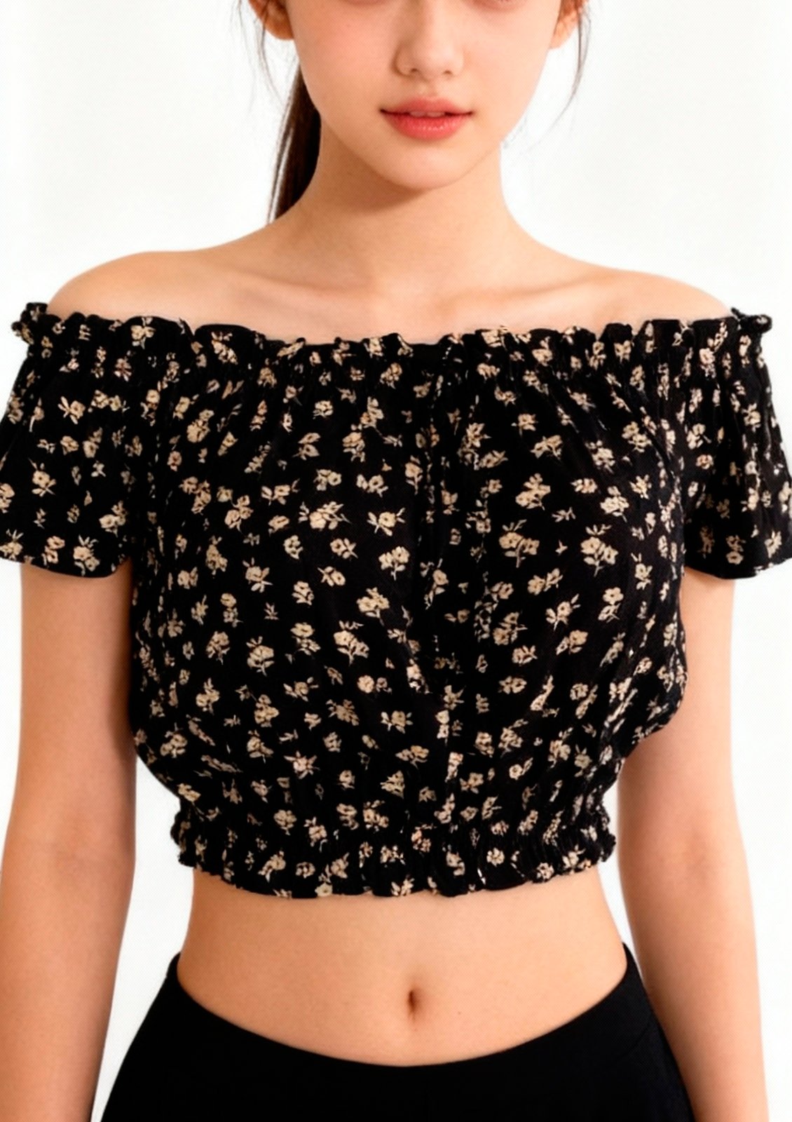 CROPPED JUVENIL OMBRO A OMBRO LUAR CONFECCOES - Imagem 23