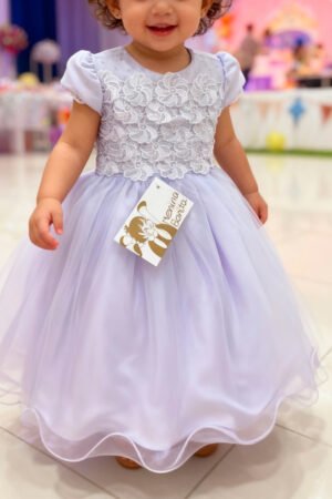 VESTIDO INFANTIL SOCIAL FESTA MENINA BONITA - 2342