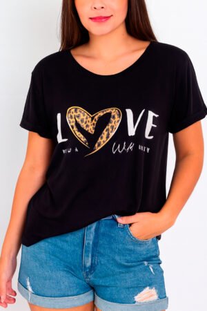 CAMISETA T SHIRT FEMININA  GeB BROS LOVE