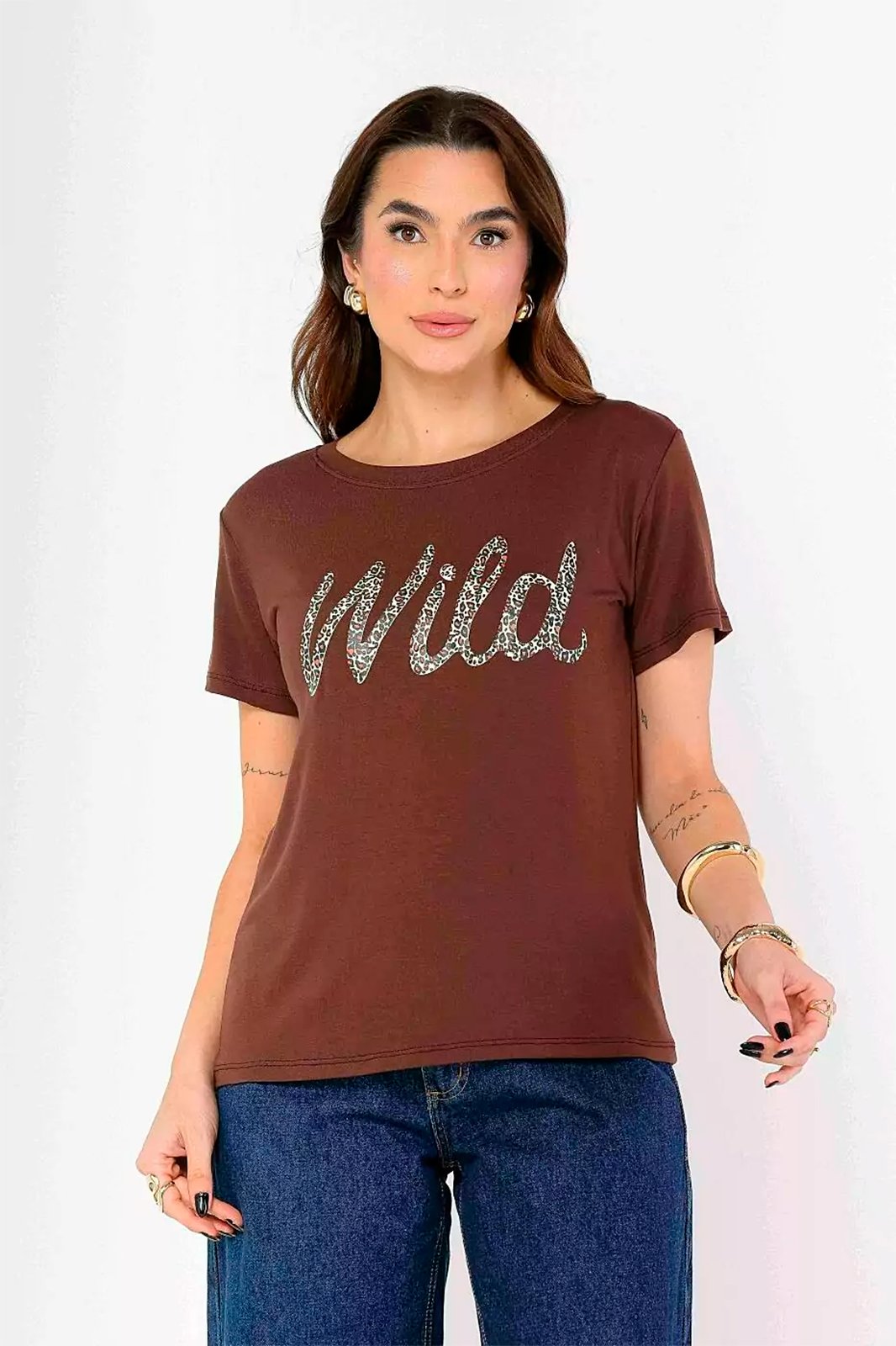 CAMISETA T SHIRT FEMININA GeB BROS WILD - Imagem 2