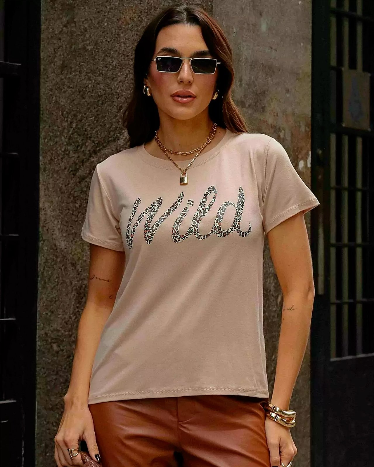 CAMISETA T SHIRT FEMININA GeB BROS WILD - Imagem 3