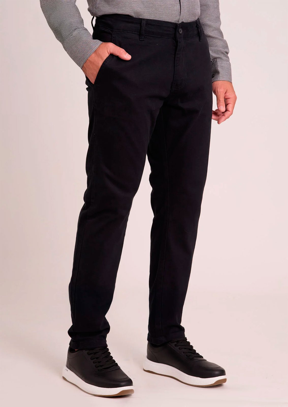 CALCA MASCULINA CASUAL SLIM DPANUS SARJA - 1.6853 - Imagem 2