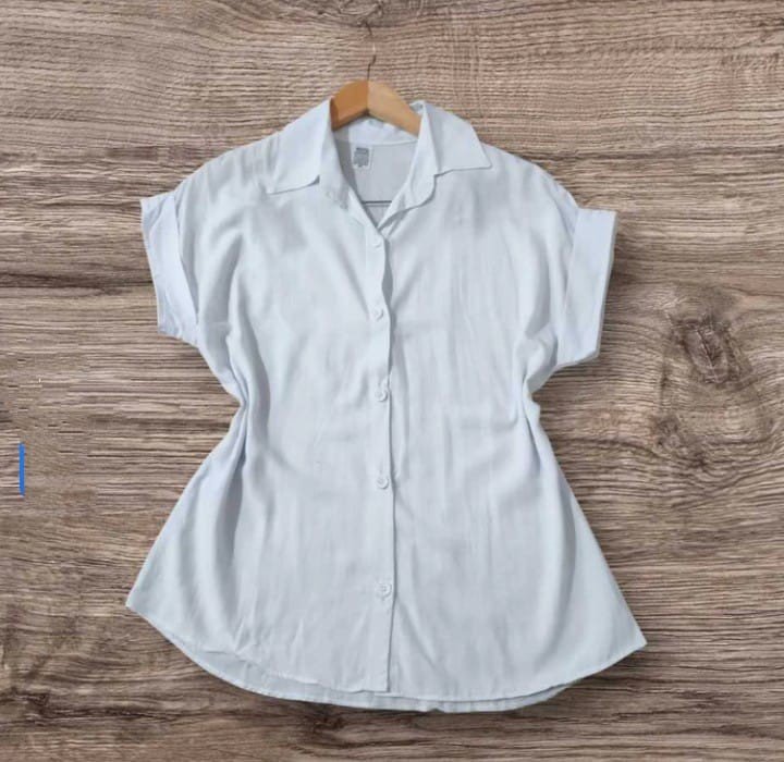 CAMISA COM BOTAO MANGA CURTA M - Imagem 4