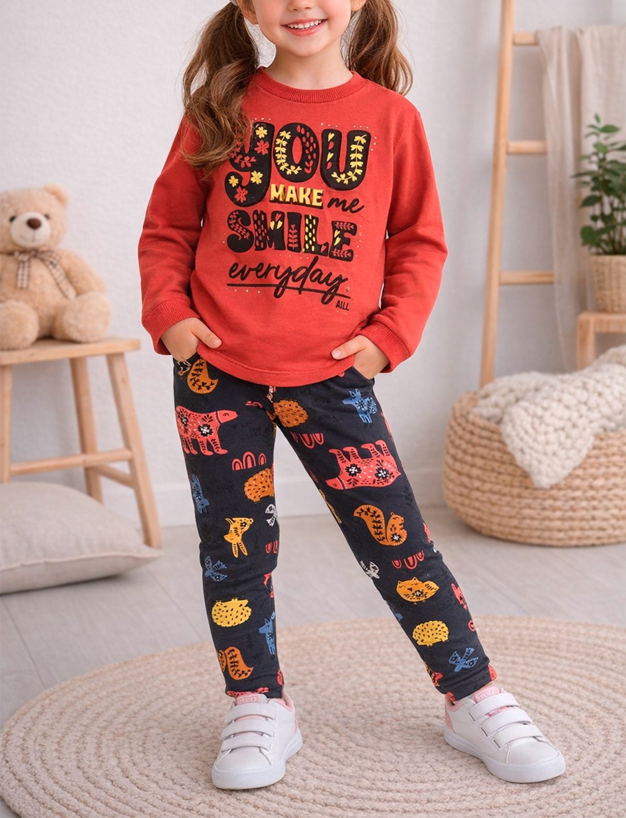 CONJUNTO MOLETOM ALAKAZOO INFANTIL - 66232