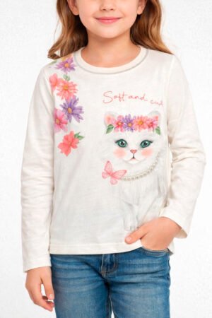 BLUSA MANGA LONGA INFANTIL TRICK NICK - 1129451