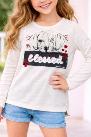 BLUSA MANGA LONGA ALGODAO INFANTIL ROVITEX