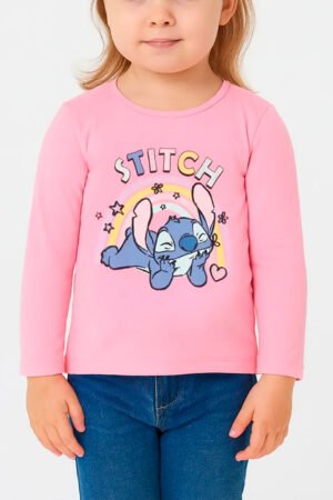 BLUSA MANGA LONGA UNISSEX PERSONAGENS TAMANHO 3