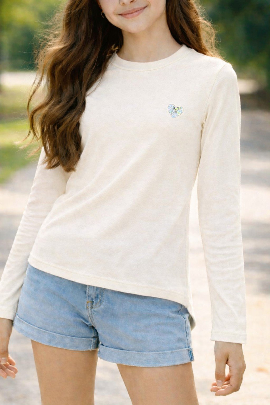 BLUSA MANGA LONGA JUVENIL RIBANA CANELADA ROLU - 0103.4 - Imagem 7