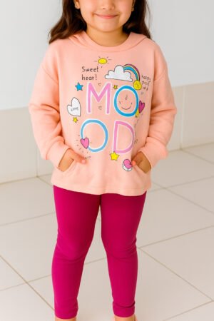 CONJUNTO BLUSAO COM LEGGING INFANTIL ROVITEX - 3123782