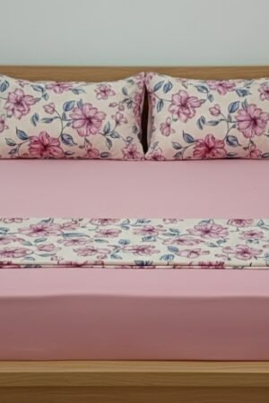 JOGO  DE LENCOL CASAL  MALHA 100% ALGODAO 4 PECAS SONHOS E MIMOS