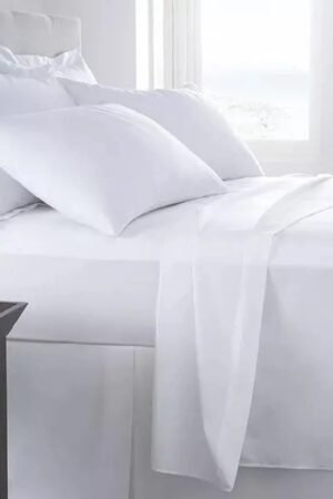 Jogo De Cama Queen Teka Diamante Branco 150 Fios 4 Pecas Desenho Do Tecido Liso